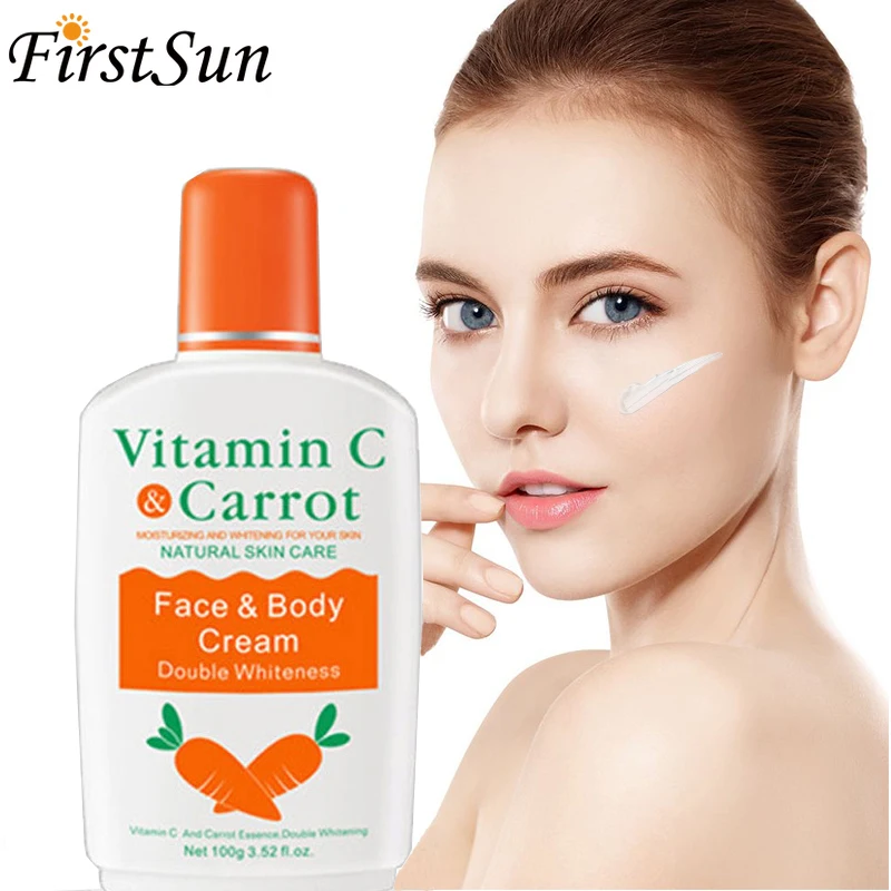 Крем для лица и тела с витамином C морковь| |