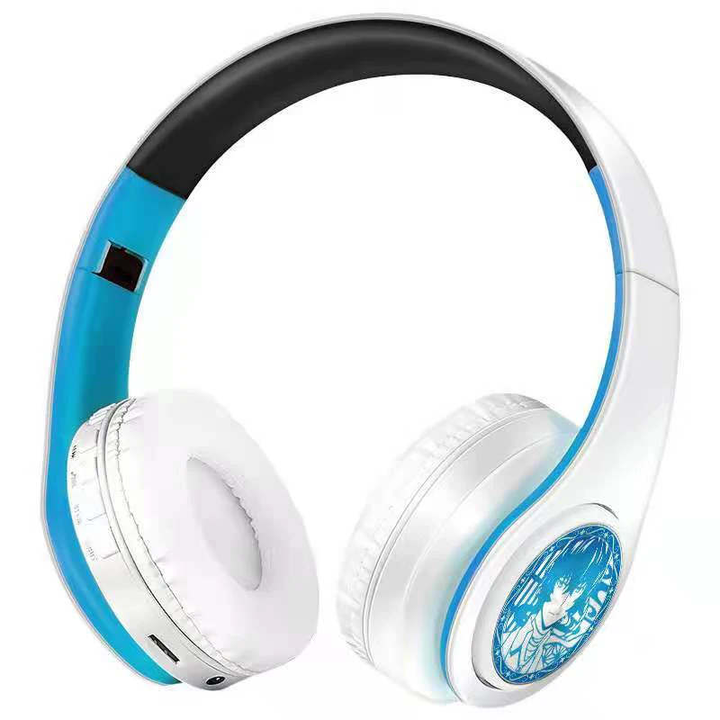 

Anime Bungo Stray Dogs Dazai Osamu Wireless Bluetooth Headset Comfortable Stereo Foldable Gaming Headphones Xmas Gifts Cosplay