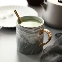 marble porcelain coffee mug ceramic tea milk cup creative wedding gift