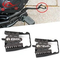 motorcycle accessories anti skid pedal brake pedal for honda rebel500 rebel300 cmx500 cmx300 rebel 500 300 cmx 500 300