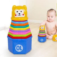 children puzzle educational fun stacking cup digital letter play water bath toy baby toddler toys sorting nesting stacking toys