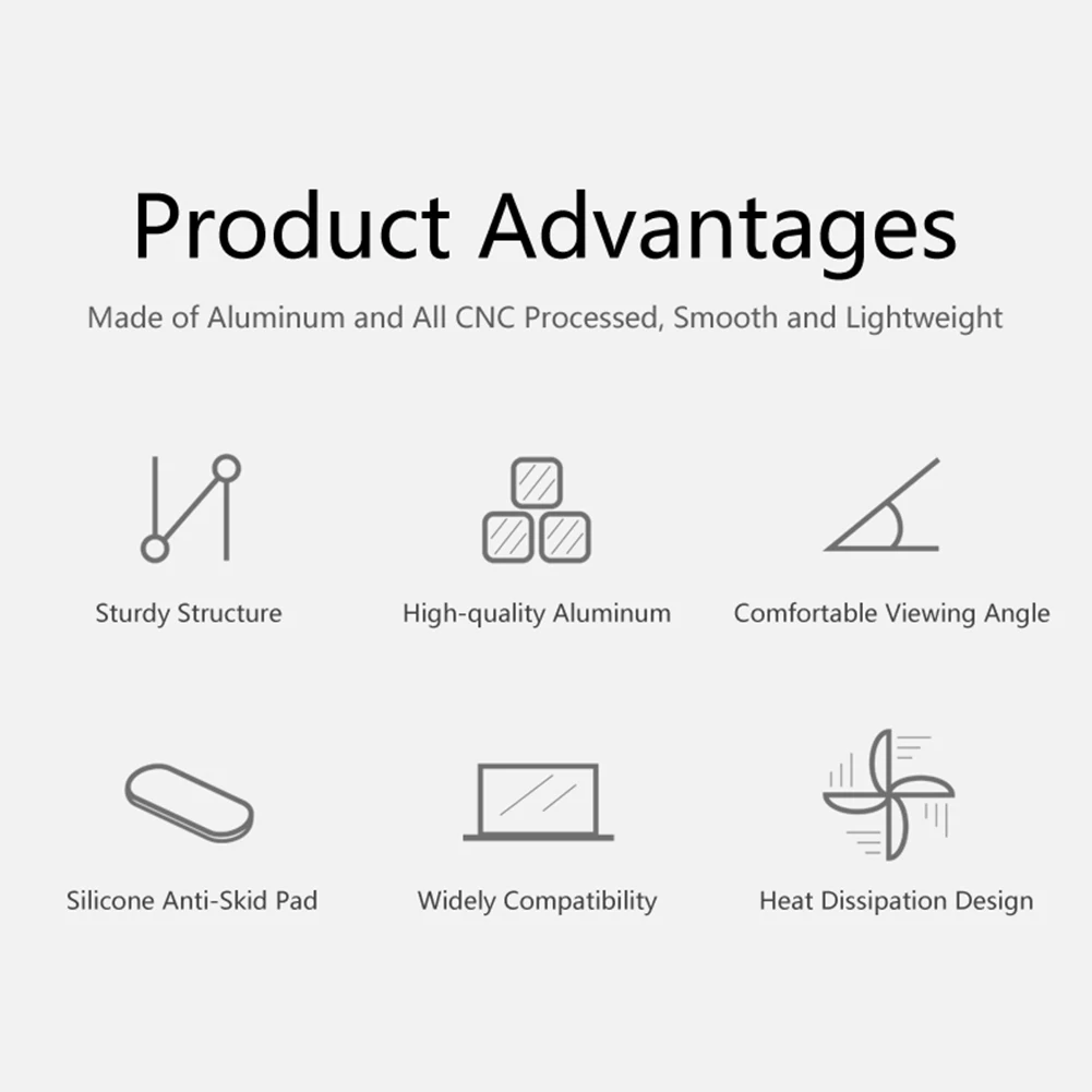 подставка для ноутбука из ал