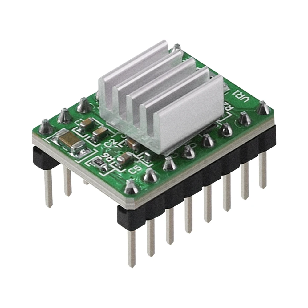 5PCS A4988 Stepper Motor Driver Module with Heatsink + Heat Sink 3D Printer Parts For SKR V1.3 1.4 GTR V1.0 MKS GEN V1.4 board | Компьютеры