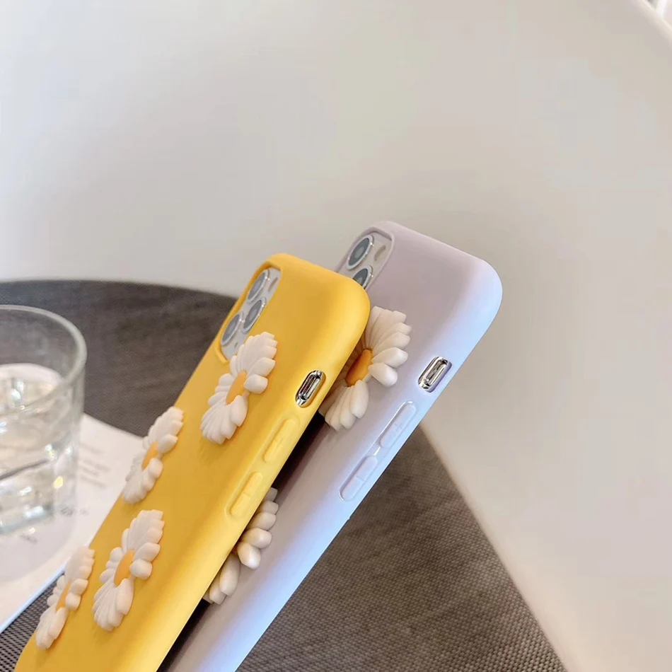 Чехол для Huawei Y9S Y6S Y7 Pro Prime Y9 2019 Модный 3D чехол с новым цветком ромашки Mate 20 30 10 Lite