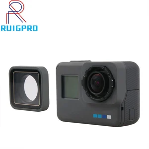 Запасной УФ-чехол для объектива Gopro Hero 567, черный