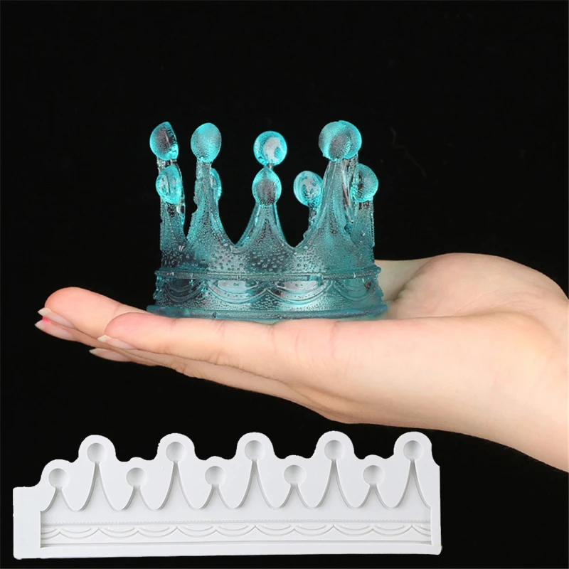 Новинка полимерная форма для пластилина Queen силиконовые формы поделок 3D Короны