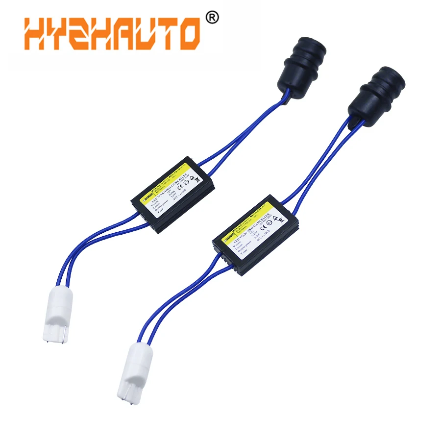 HYZHAUTO 1 пара T10 W5W светодиодный декодер Canbus Предупреждение ждающий подавитель 501 192