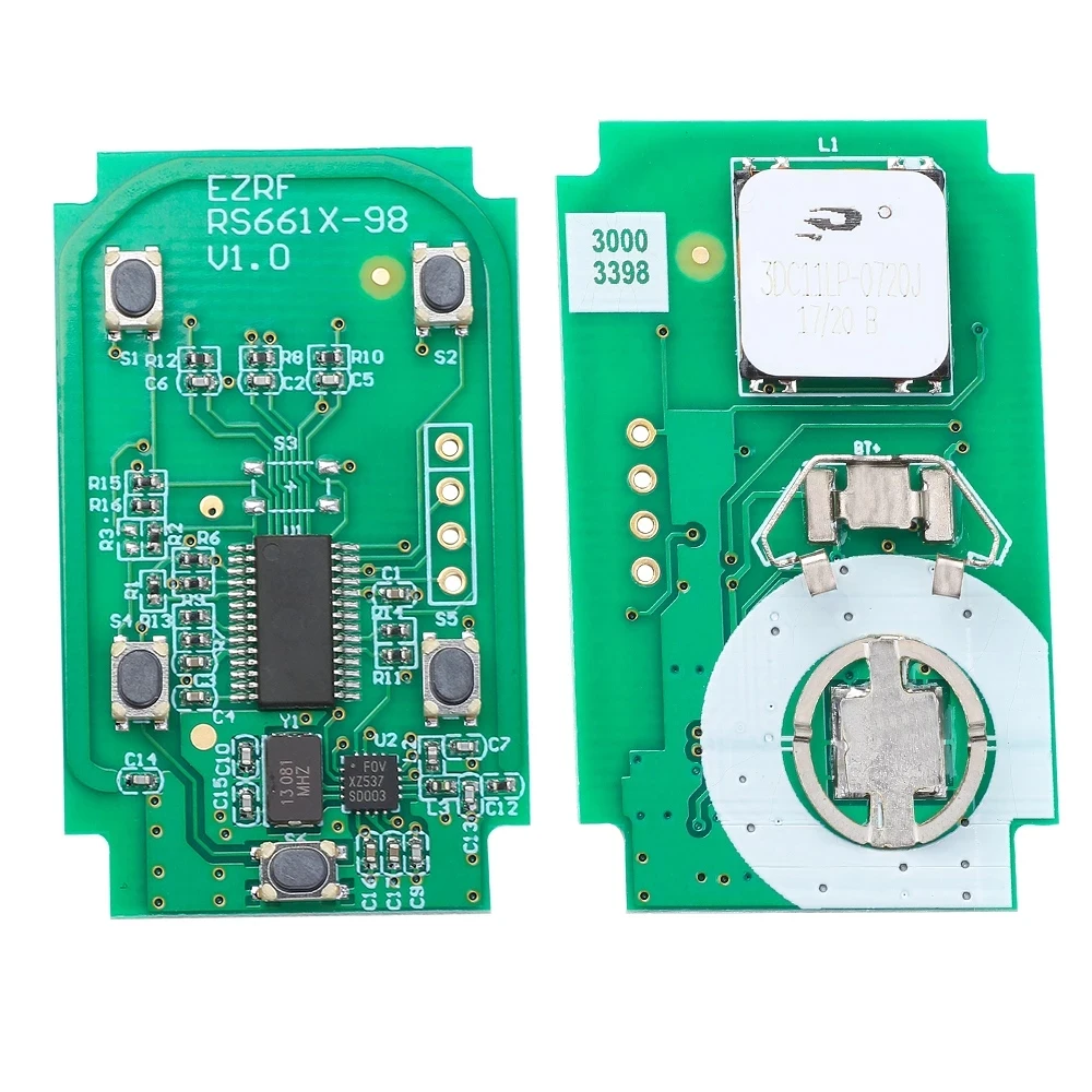 433MHz FCC HYQ1EA For GMC Sierra 1500 2500 3500 2019 2020 Chevrolet Silverado Keyless Remote Key 13508398 13529632 Fob 5 Buttons - купить по