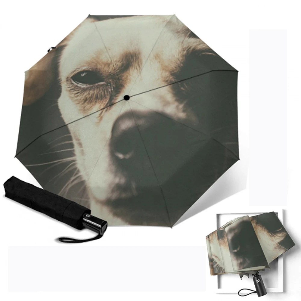 Ветрозащитные автоматические зонтики тройного сложения Srong ветрозащитные зонты