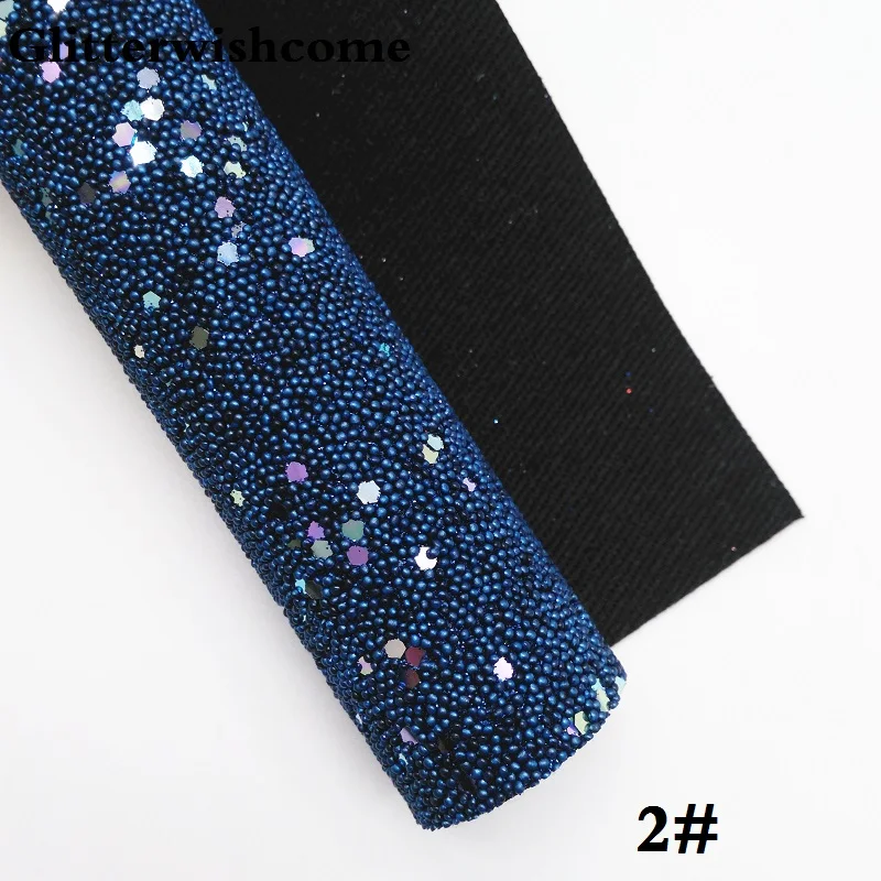 2 Glitterwishcome 21X29 см A4 размер винил для бантов жемчуг блеск кожаные листы для бантов, GM246A - Цвет: 2