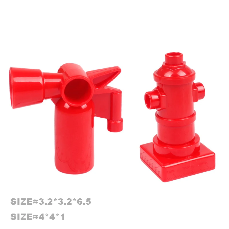 Большие строительные блоки аксессуары для строительства городского транспорта