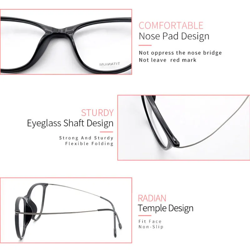 Новинка 2020 Классические мужские бета-титановые ультралегкие оправы для очков