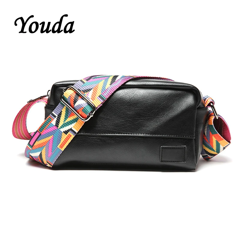 Youda/Модная однотонная сумка из искусственной кожи для пары Большая вместительная