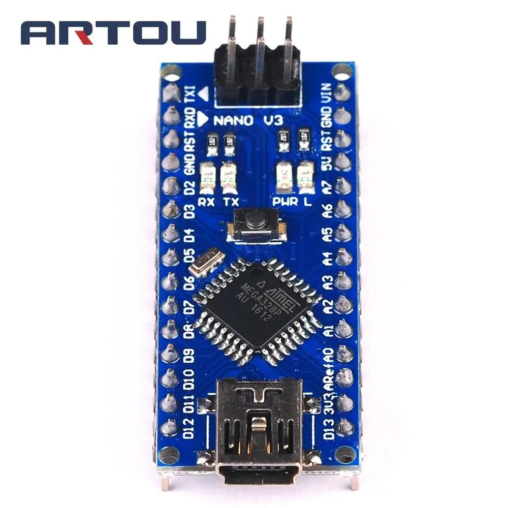 Nano Mini USB с Загрузчиком совместимый контроллер 3 0 Для arduino CH340 драйвер 16 МГц v3.0