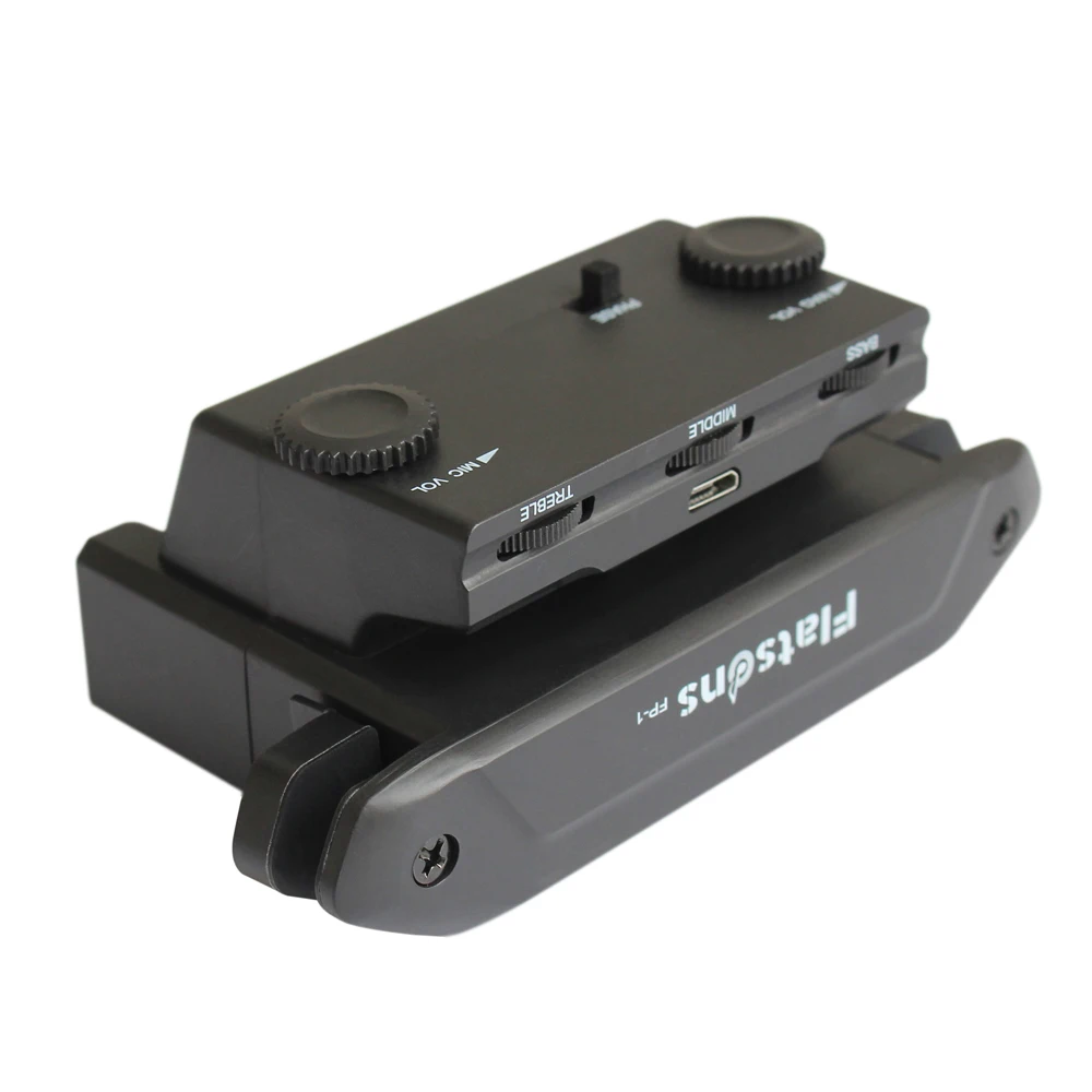 Многофункциональный акустический гитарный пикап Flatsons с двойным звукоснимателем