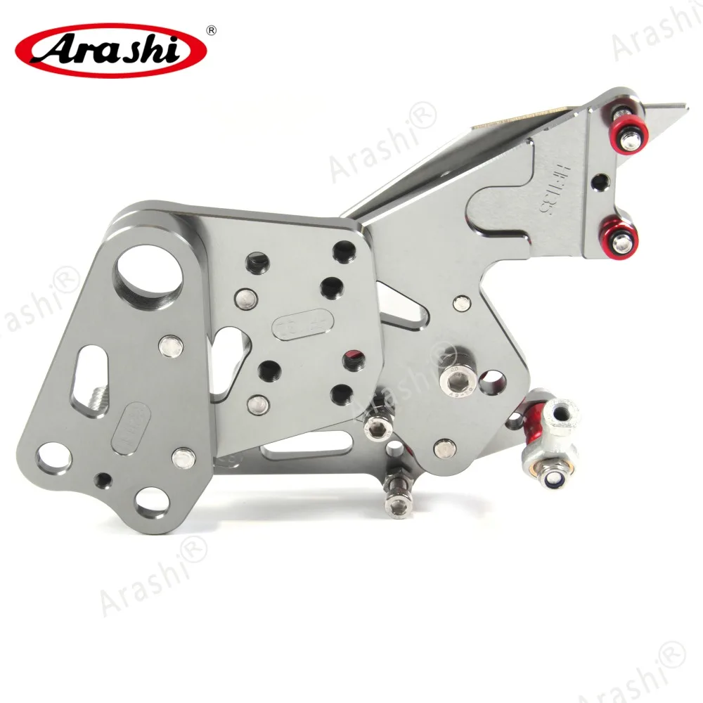 Arashi для KTM RC 390- CNC регулируемый Rider Rearset подножка алюминиевая подножки DUKE 390 RC390