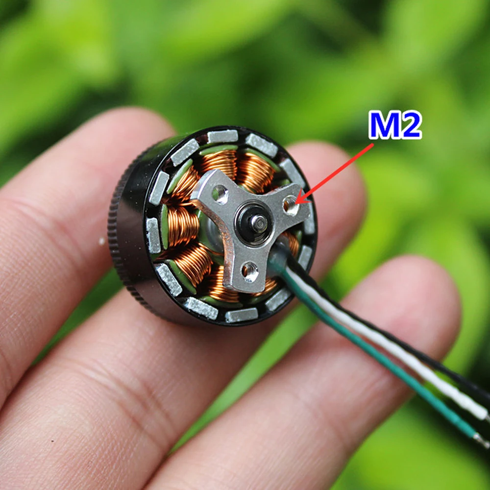 2 шт./Лот Мини 1805 бесщеточный двигатель постоянного тока 2S-3S 1720KV BLDC для небольшого