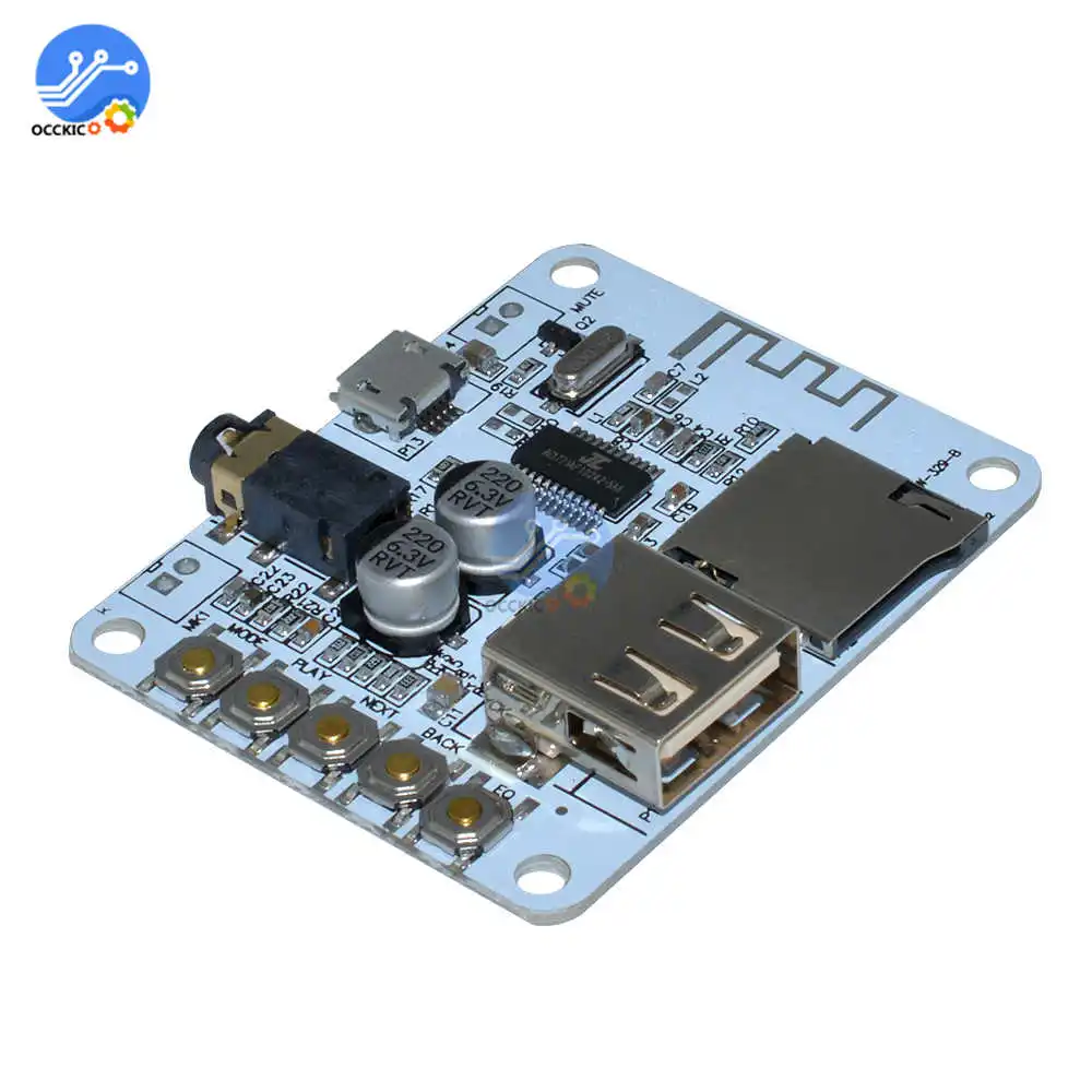 Беспроводной модуль Bluetooth аудио приемник плата 5 в 2 1 беспроводной стерео