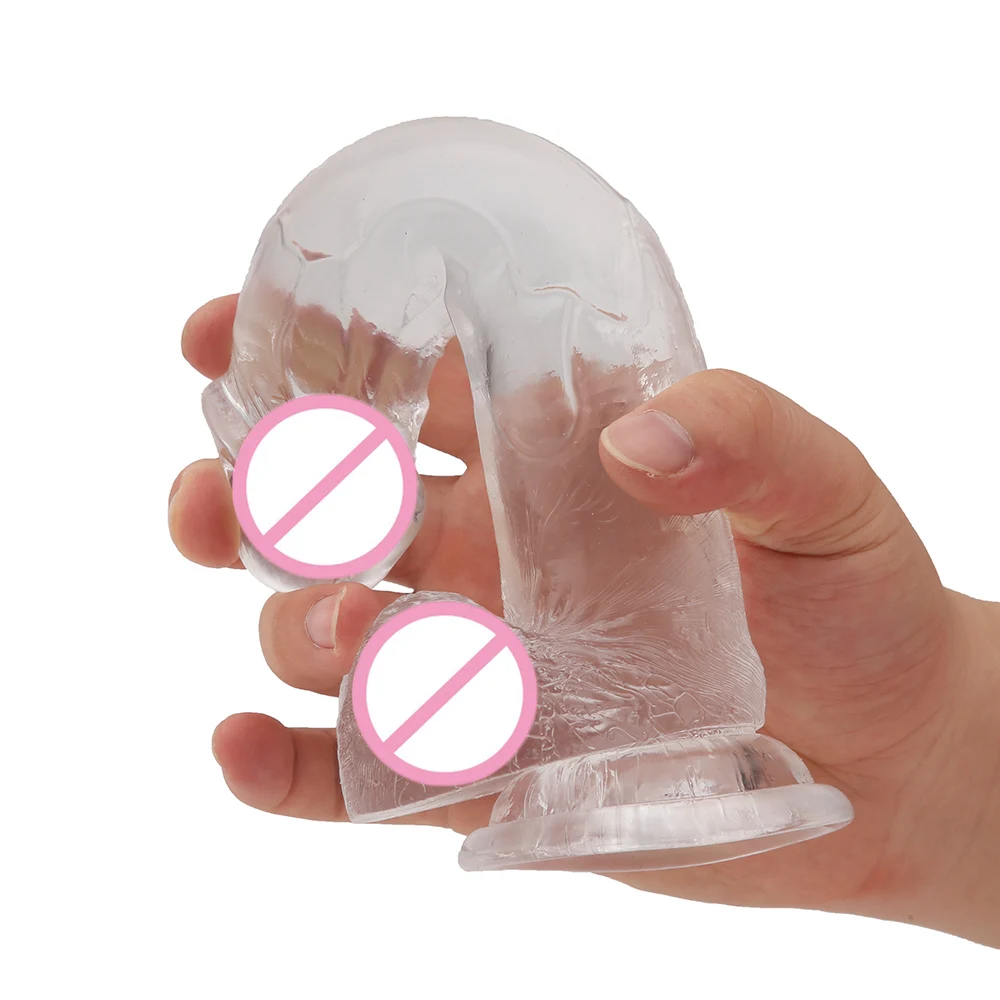 Гигантский длинный гелевый фаллоимитатор реалистичный пенис интимная игрушка