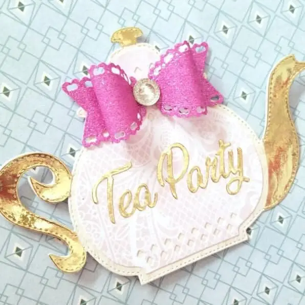 ZFPARTY чайник для резки металла трафареты DIY Скрапбукинг/фотоальбом Декоративные