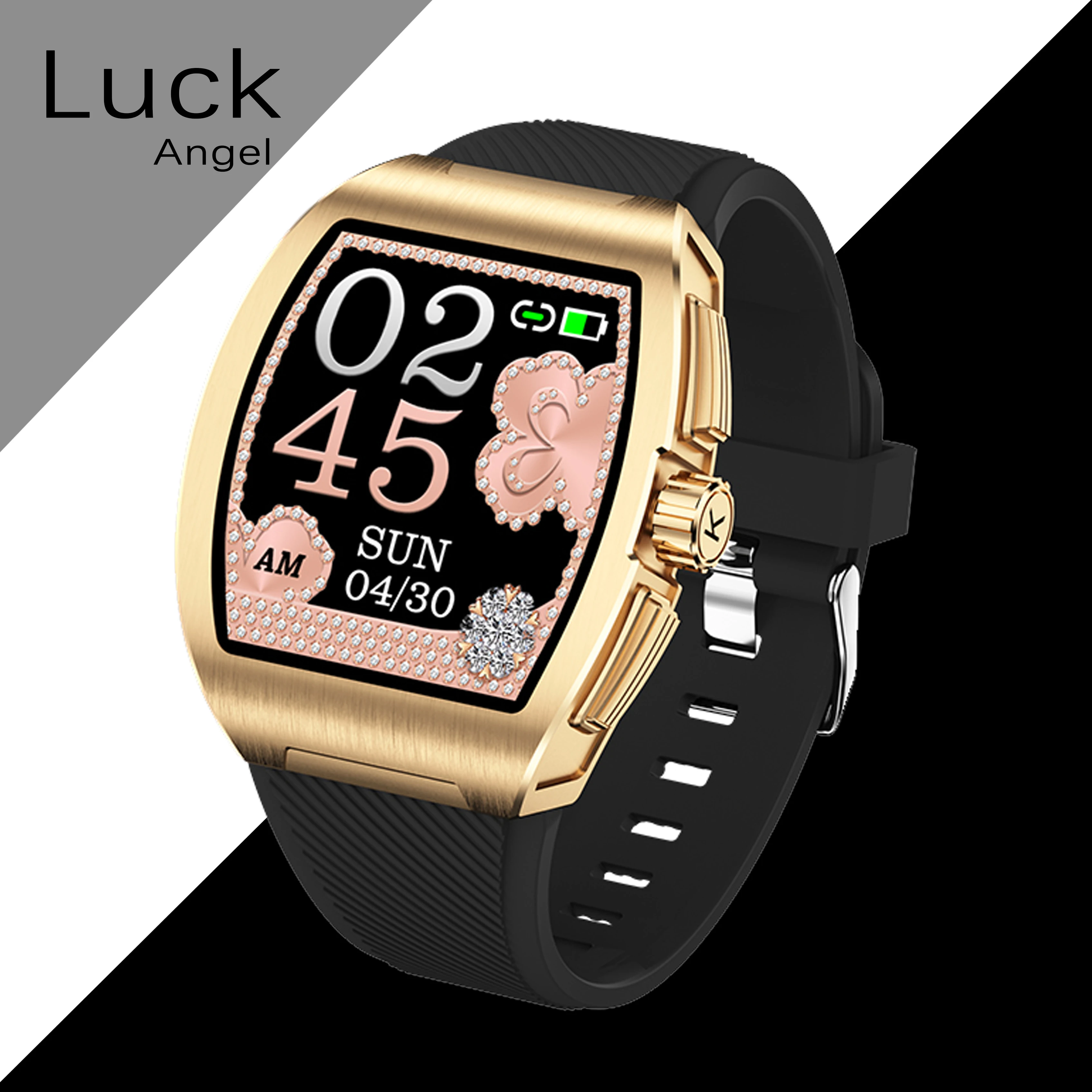 

Новинка, умные часы с полноцветным экраном 1,3 дюйма, спортивные часы, мониторинг температуры тела, поддержка Huawei, Samsung, iPhone, Xiaomi