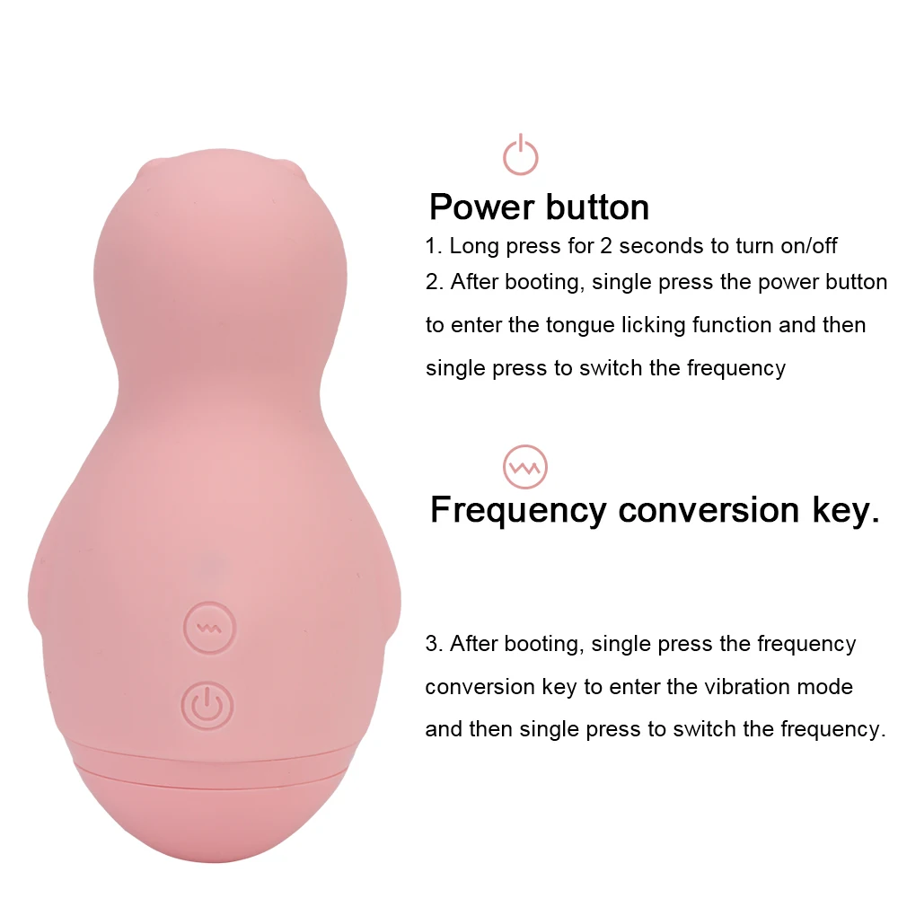 Стимуляция сосков 10 режимов секс-игрушки для женщин милый медведь вибратор