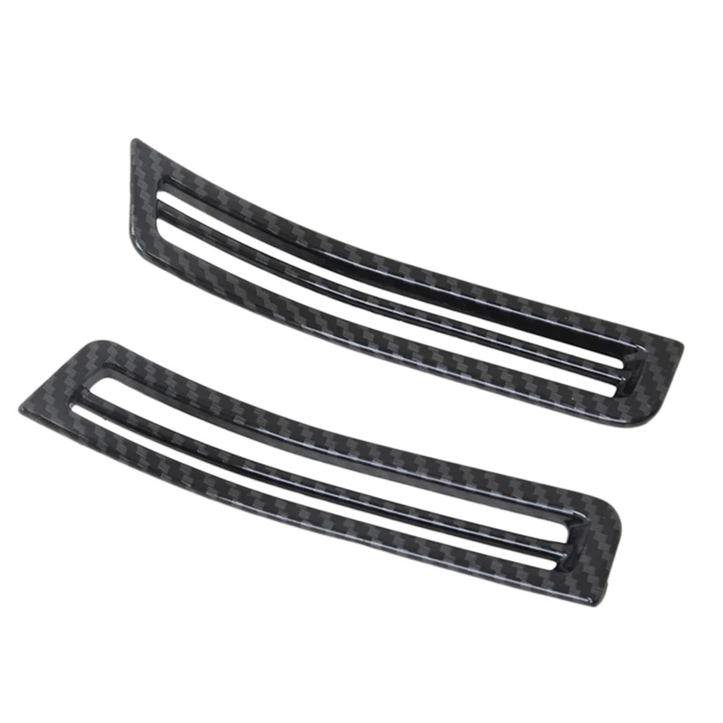 

for Hyundai Santa Fe 2019 2020 Window A Pillar Air Condition Vent Outlet Cover Trim Carbon Fiber Inner Accessories