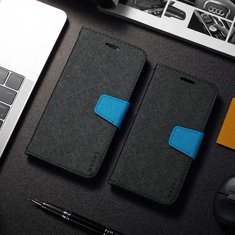 Чехол бумажник с откидной крышкой для Honor 7C 8X 6c Pro View 20 Play Note 10 Huawei Nova 2 2i Mate 30 20X Lite 9