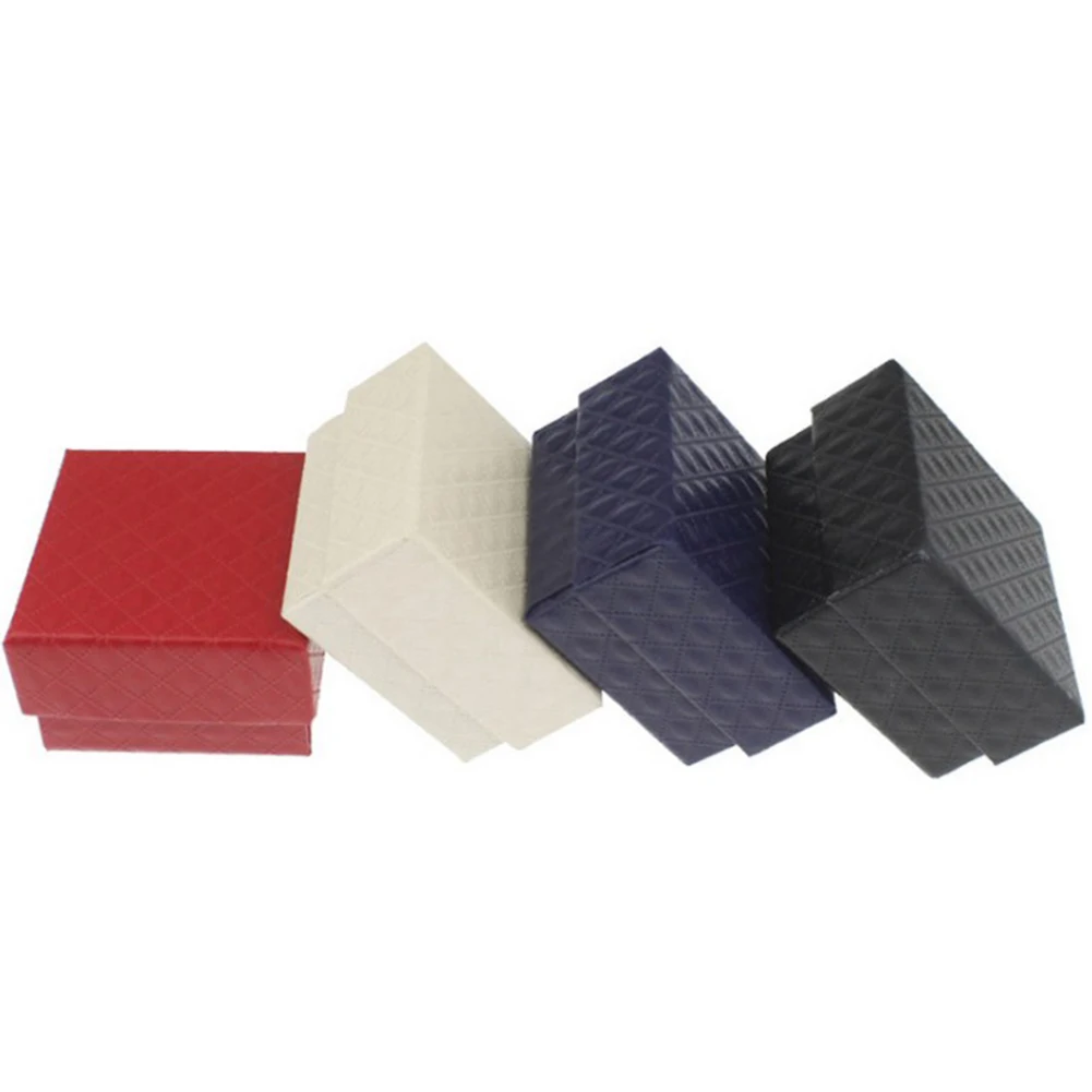 Оптовая продажа Подарочные коробочки кольцо ожерельлье серьги браслет бумажные