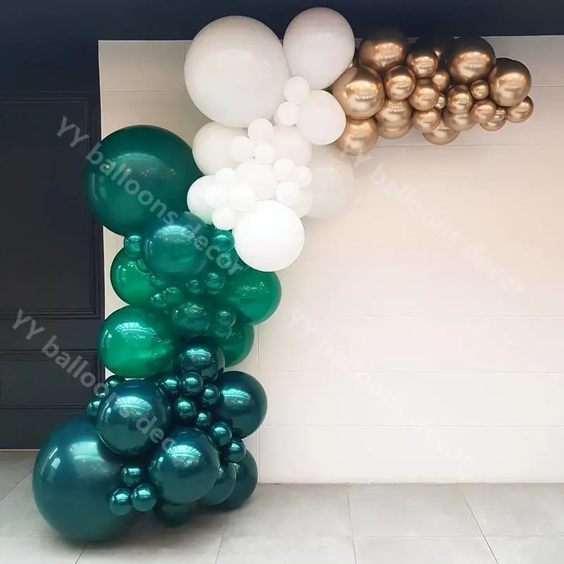 Макарон воздушные шары арочный комплект пастельных утка вниз синий гирлянды из