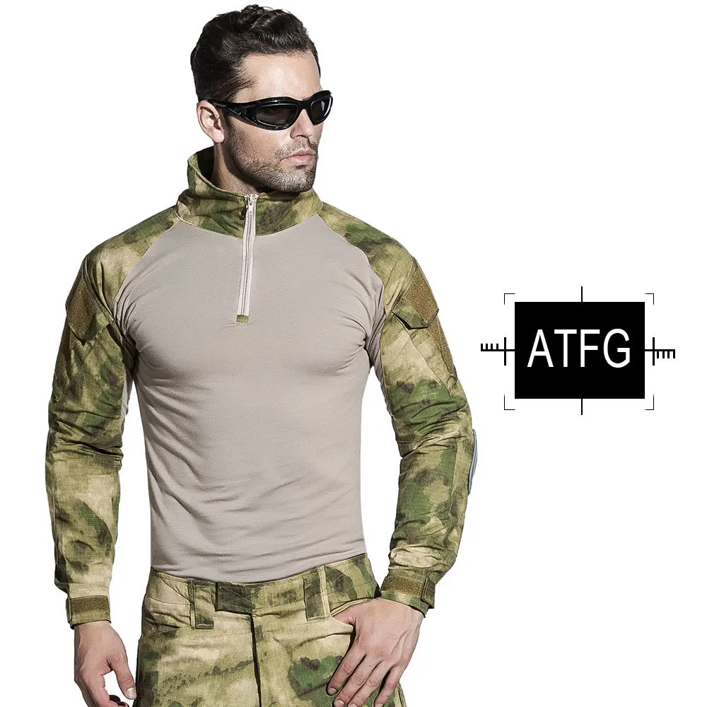 SINAIRSOFT мужские камуфляжные футболки с питоном, армейская Боевая Тактическая Военная форма, Мультикам, страйкбол, пейнтбол, налокотники