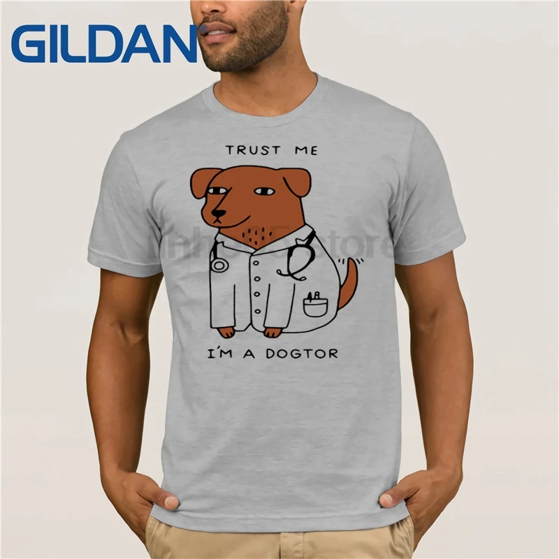 Trust Me I'm A Dogtor Смешная футболка с доктором на День Матери мисс Футболка Одежда