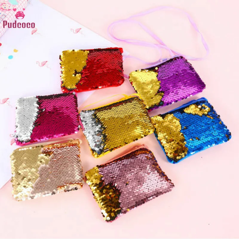 Pudcoco/сумка через плечо с блестками для маленьких девочек; г.; сумка на молнии для малышей; Сумочка для детей; милый подарок; милая модная одежда