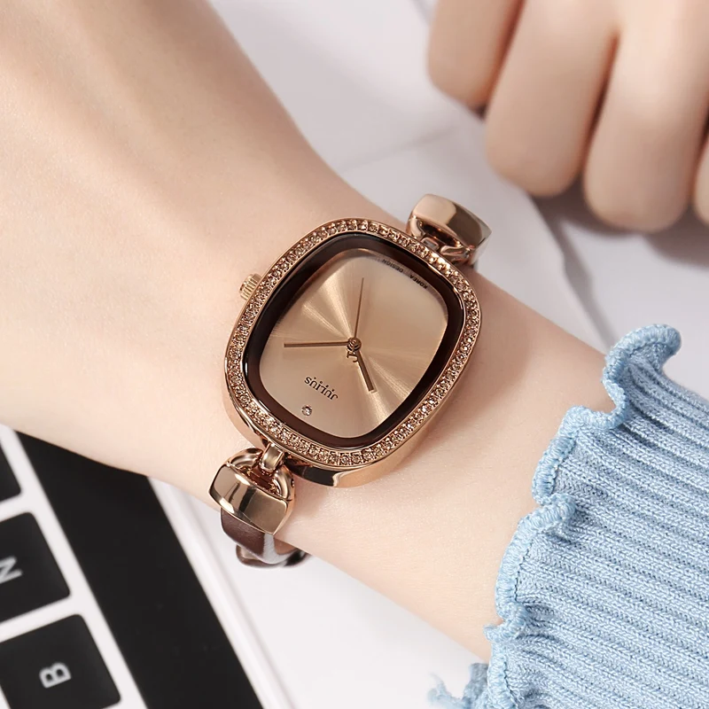 

Luxury Women Watches Female Leather Strap Clock Girl Quartz Wristwatch Fashion Ladies Wrist Watch reloj mujer relogio feminino