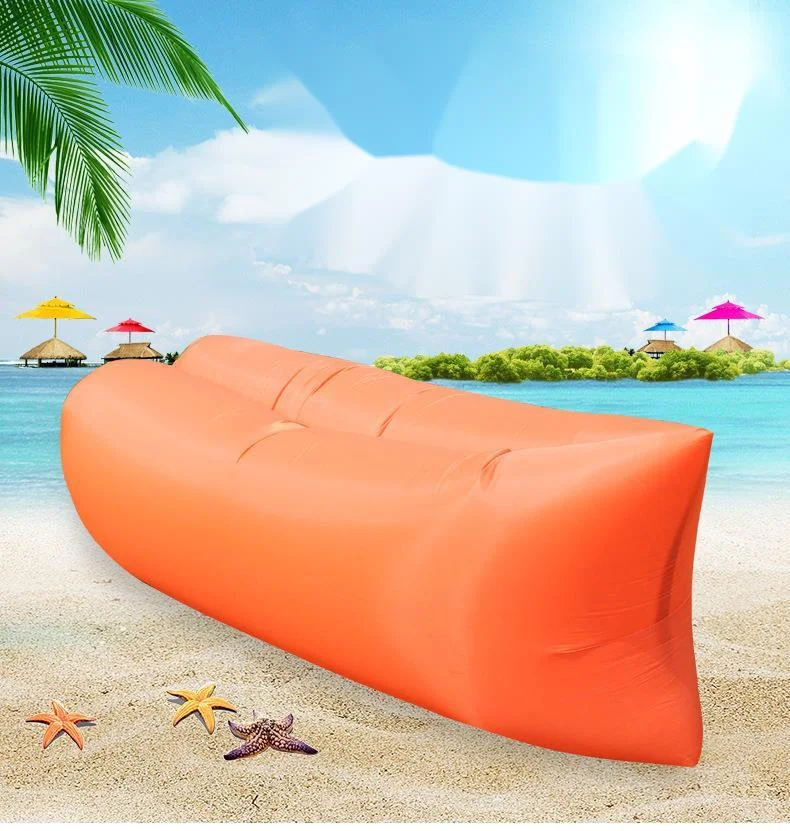 

Camping Inflatable Sofa Sleeping Bag Lazy Sofa Ultra Light Air Bed Inflatable Sofa Recliner Beach Camping Equipment