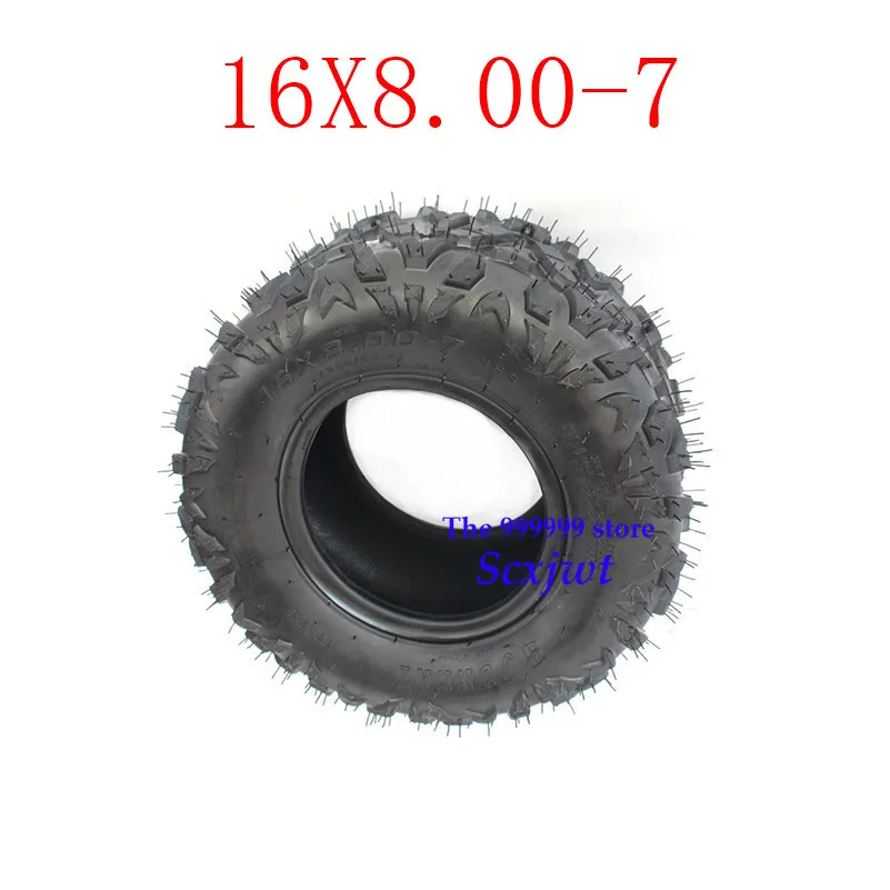 2PCS 2019 Hot Sale Good Quality 16x8.00-7 Vacuum Tyre ATV Tire Fit for 50CC 90CC 70CC 110CC 125CC Outer | Автомобили и мотоциклы