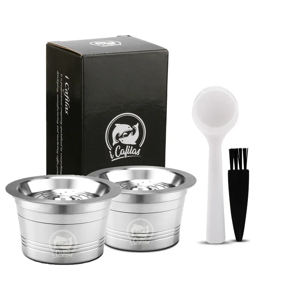 As picture ICafilas многоразовые Tchibo cafessimo классические кофейные капсулы Pod кофейные фильтры для многократного использования для Caffitaly K-fee машина - Цвет: As picture