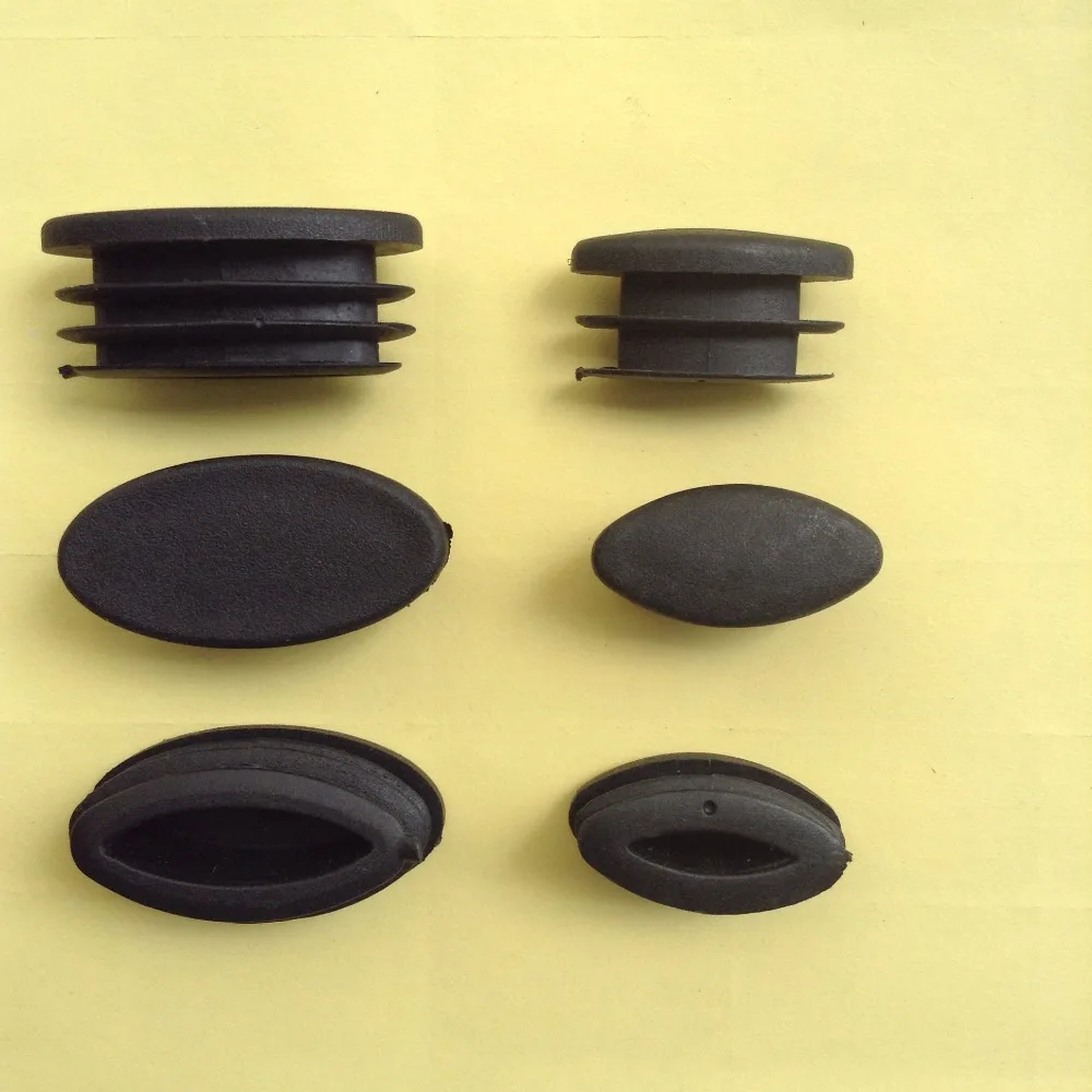 20x40 мм овальная Трубная вставка пробка Концевая трубка в форме глаза оливкового