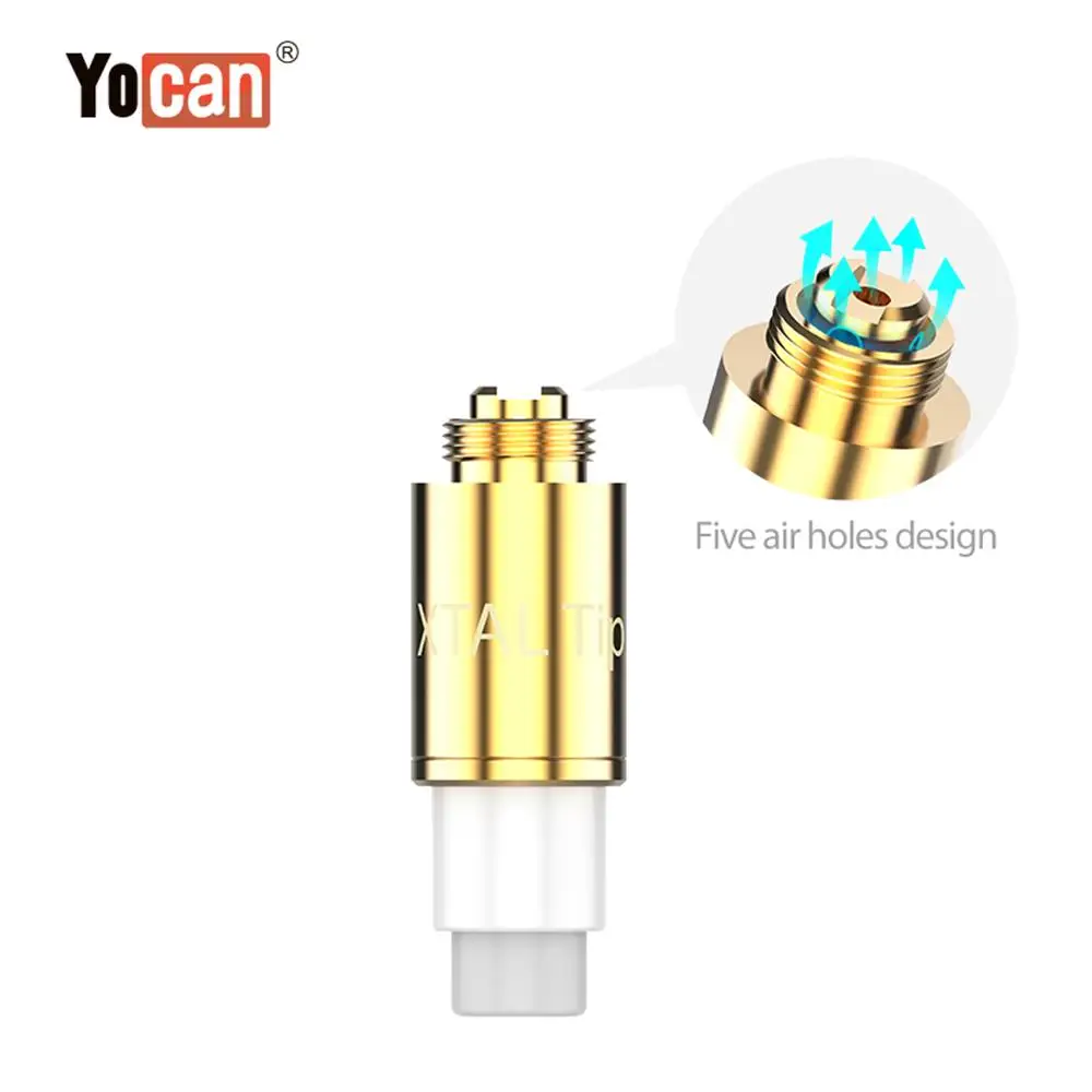 

10 шт., Сменная головка для электронной сигареты Yocan Loki