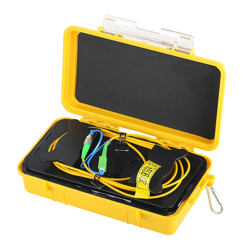 FTTH SC APC-FC APC разъемы 500/1000/2000 метров оптическая Фотографическая Кабельная коробка |