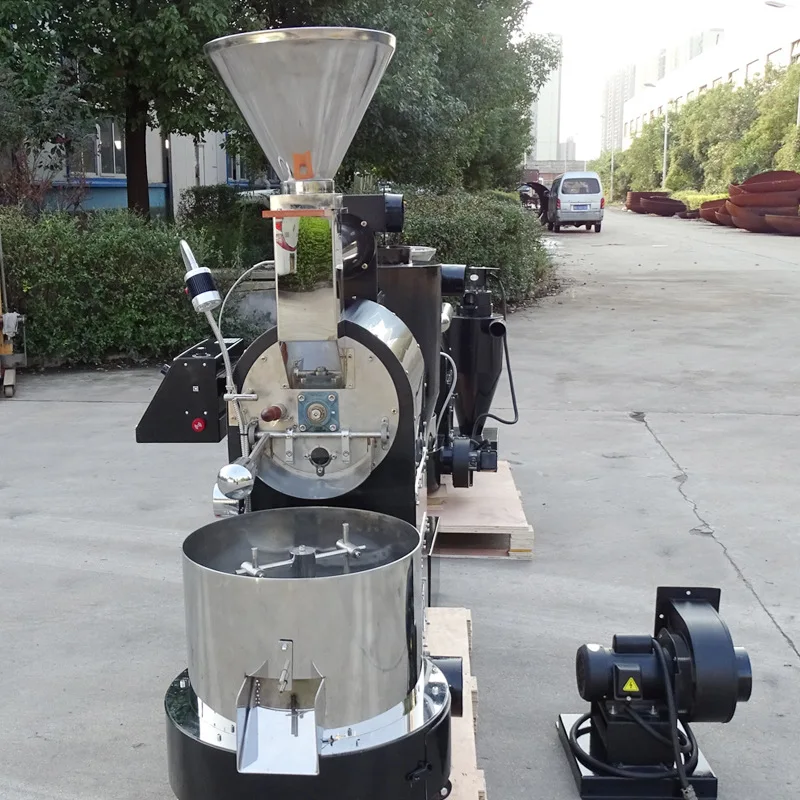 Dy 6kg двойной Слои ролик с Bluetooth коммерческий Кофе жаровня Нержавеющая сталь