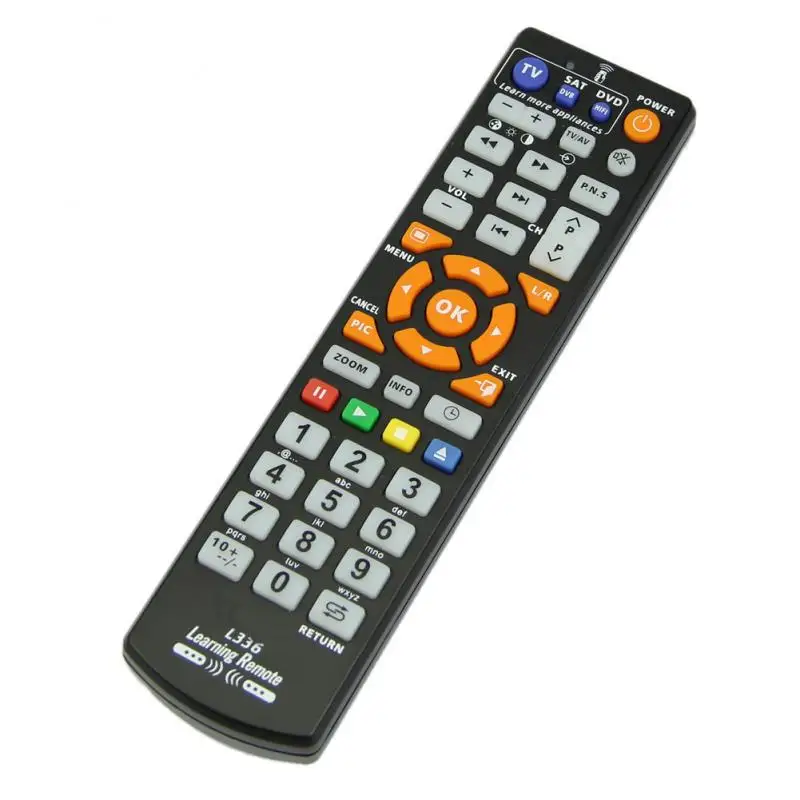 

Universal L336 Smart Remote Control Controller IR Remote Control With Learning Function For TV VCR CBL DVD SAT-T VCD CD HI-FI