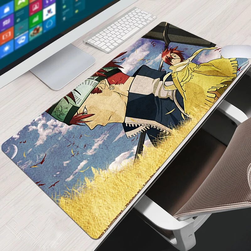 

Anime D.Gray-man Mosuepad Large Rubber Gaming Mat Speed Anime XL MousePad Keyboard Locking Edge Otaku Computer Desk Pad