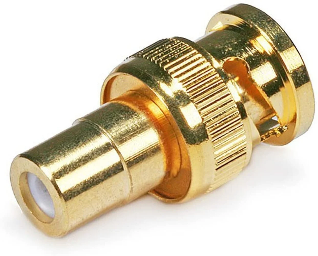 

BNC Male to RCA Female Adaptor - Gold Plated