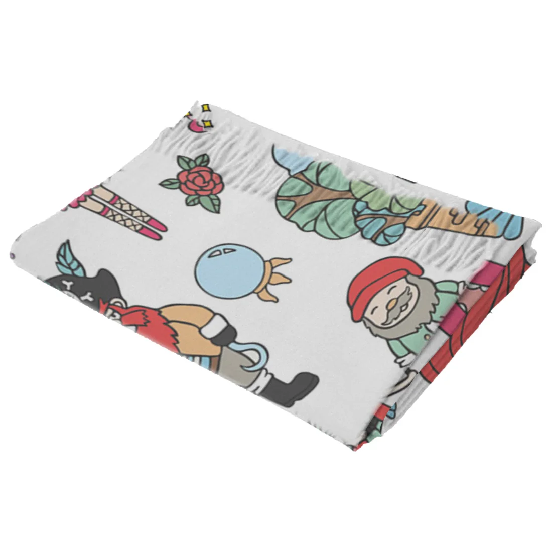 Spring Winter Women Scarf Castle Bunny Princess Mermaid Cartoon Warm Cashmere Scarves Shawls Neck Bandana Pashmina Lady Wrap |