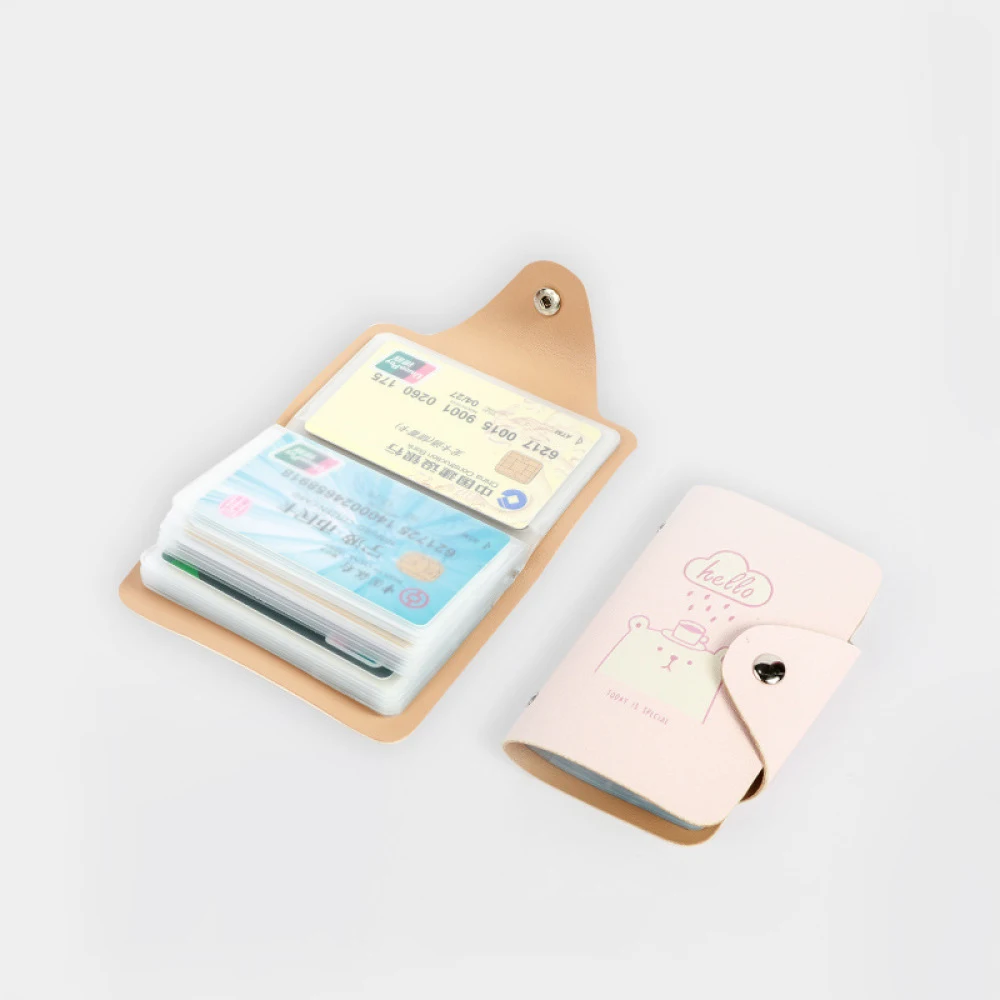 Модный визитница для кредитных карт чехол мужчин и женщин симпатичный маленький