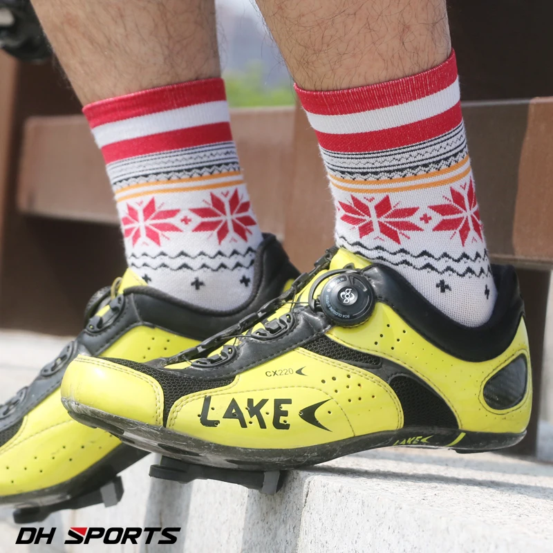 2018 DH профессионального спорта бренд велосипедные спортивные носки защищают ноги