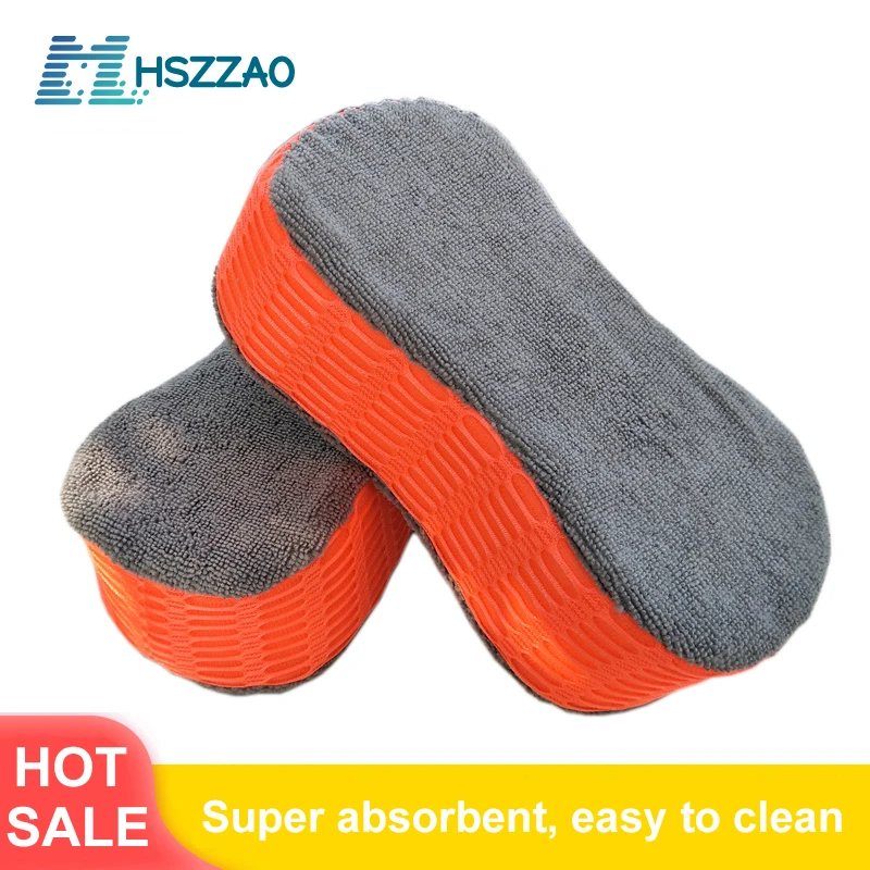 1 шт. Коралловая губка для мытья автомобиля и дома блока сотовая Ткань очистки