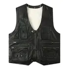 2020 зимние west куртка для мужчин из натуральной овечьей кожи жилет Меховая обувь для мужчин мужские кожаные размера плюс inter мужские пальто с мехом одежда Байкерский жилет