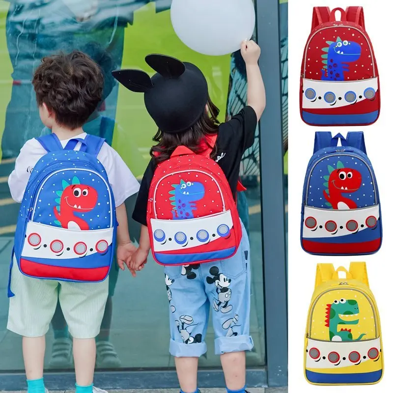 Fashion Child Backpack Night Reflective Safety School Bag Anti-lost kindergarten Children Backpack Boys Girls Bags 2021 New Bag